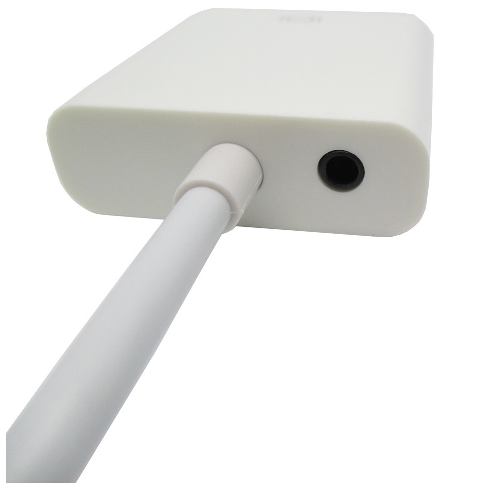 Taffware Adapter HDMI ke VGA Female dengan Audio - HD008-1 - White