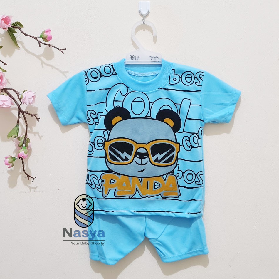 [J-007] Setelan Baju Bayi /Pakaian Laki Perempuan Unisex Murah (0-6 bulan)