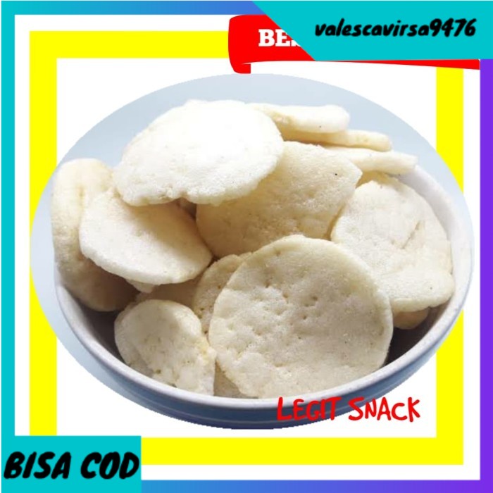 

⭐BISA COD⭐ KEMPLANG / KERUPUK IKAN TENGGIRI / KRUPUK ASLI BANGKA HOMEMADE