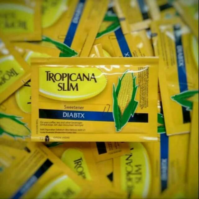 

Tropicana Slim Sweetener Diabtx Sachet Gula Tropicana Slim