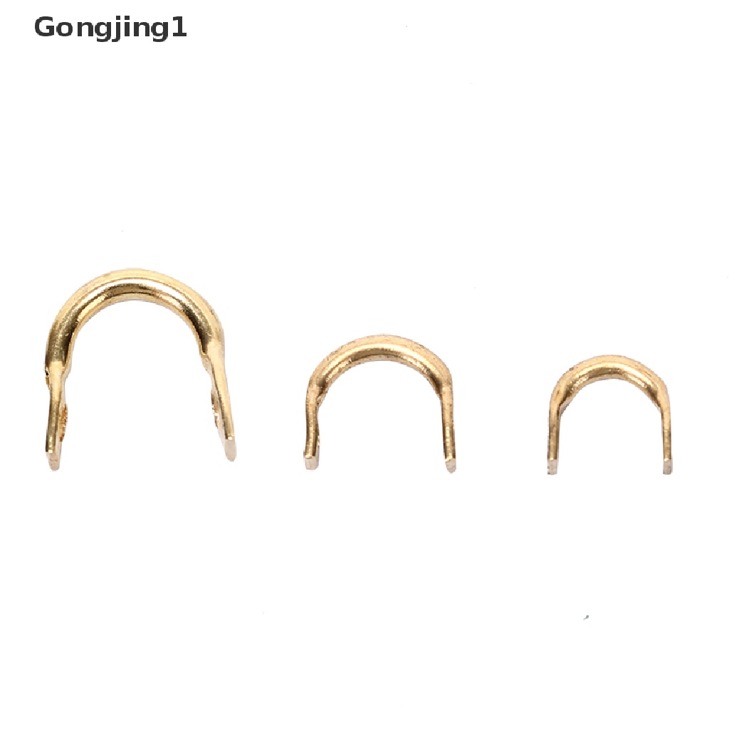 Gongjing1 Hand Fidget Spinner Untuk Membantu Fokus Dan Anti Stres #3 50pcs / Pak Clevis USA Bahan Nikel