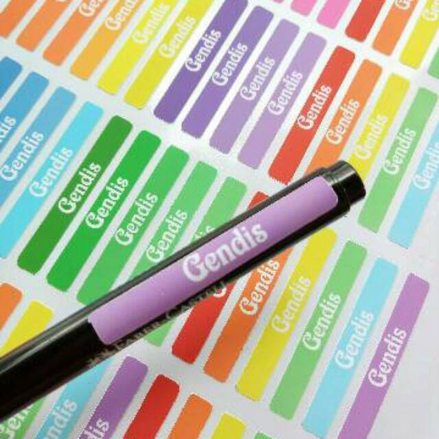 

Label Pensil Stiker Pensil label crayon