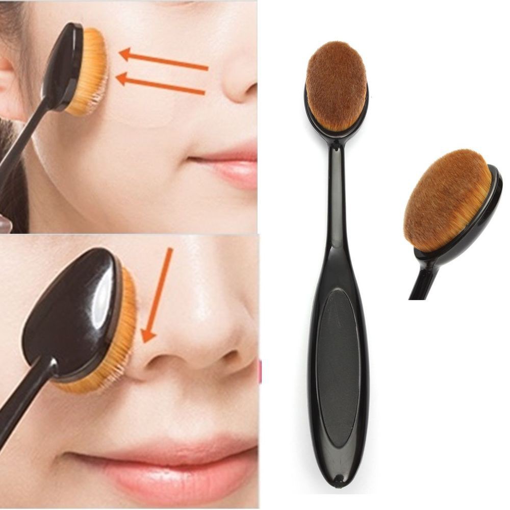 OVAL BLENDING FOUNDATION BRUSH - KUAS OVAL FOUNDATION BLENDING MAKE UP