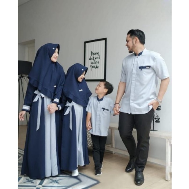 Gamis Couple Keluarga Terbaru 2022 2021  Remaja Model Gamis Terbaru Pesta Gamis Lebaran Kondangan 20
