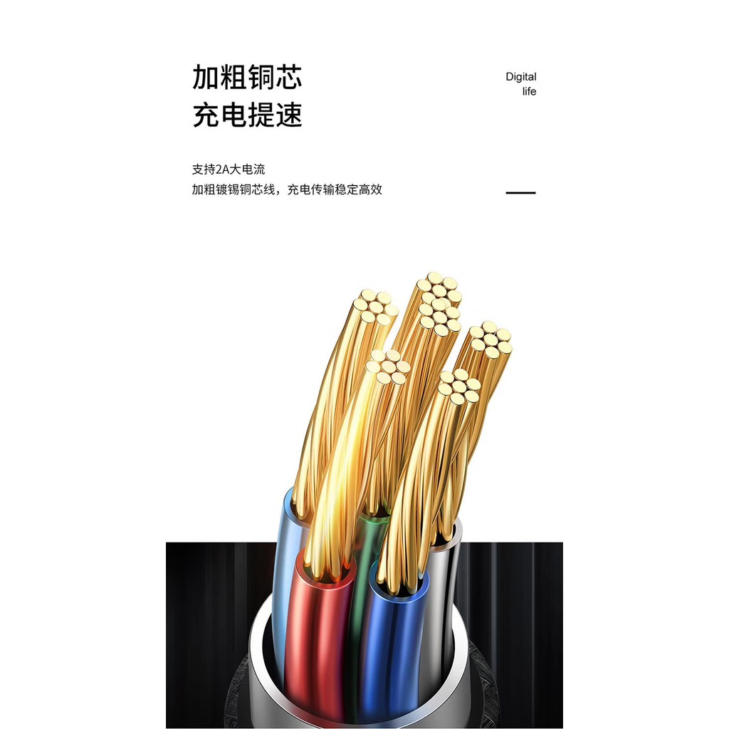 Mcdodo Auto Disconnect Micro USB Data Cable CA-620 1M Original