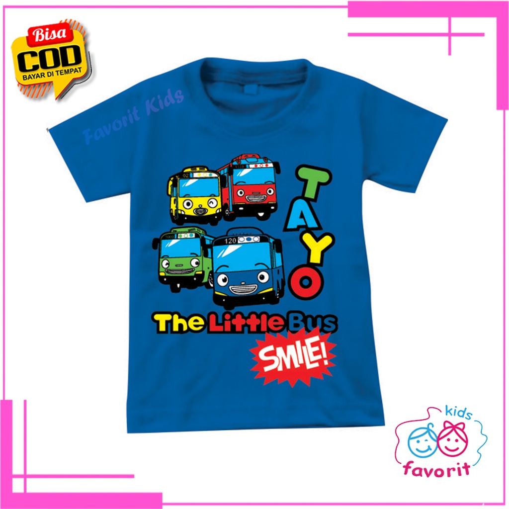 Kaos atasan anak lengan pendek/ Baju anak perempuan lengan pendek
