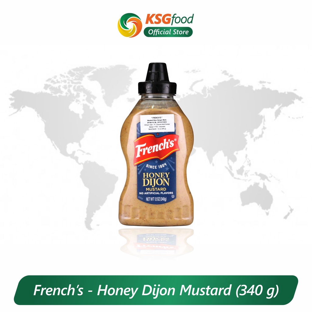 

FRENCH'S HONEY DIJON MUSTARD 340GR