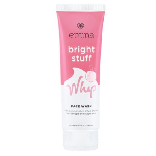 [BPOM] EMINA BRIGHT STUFF WHIP FACE WASH 50ML 100%ORI FACIAL