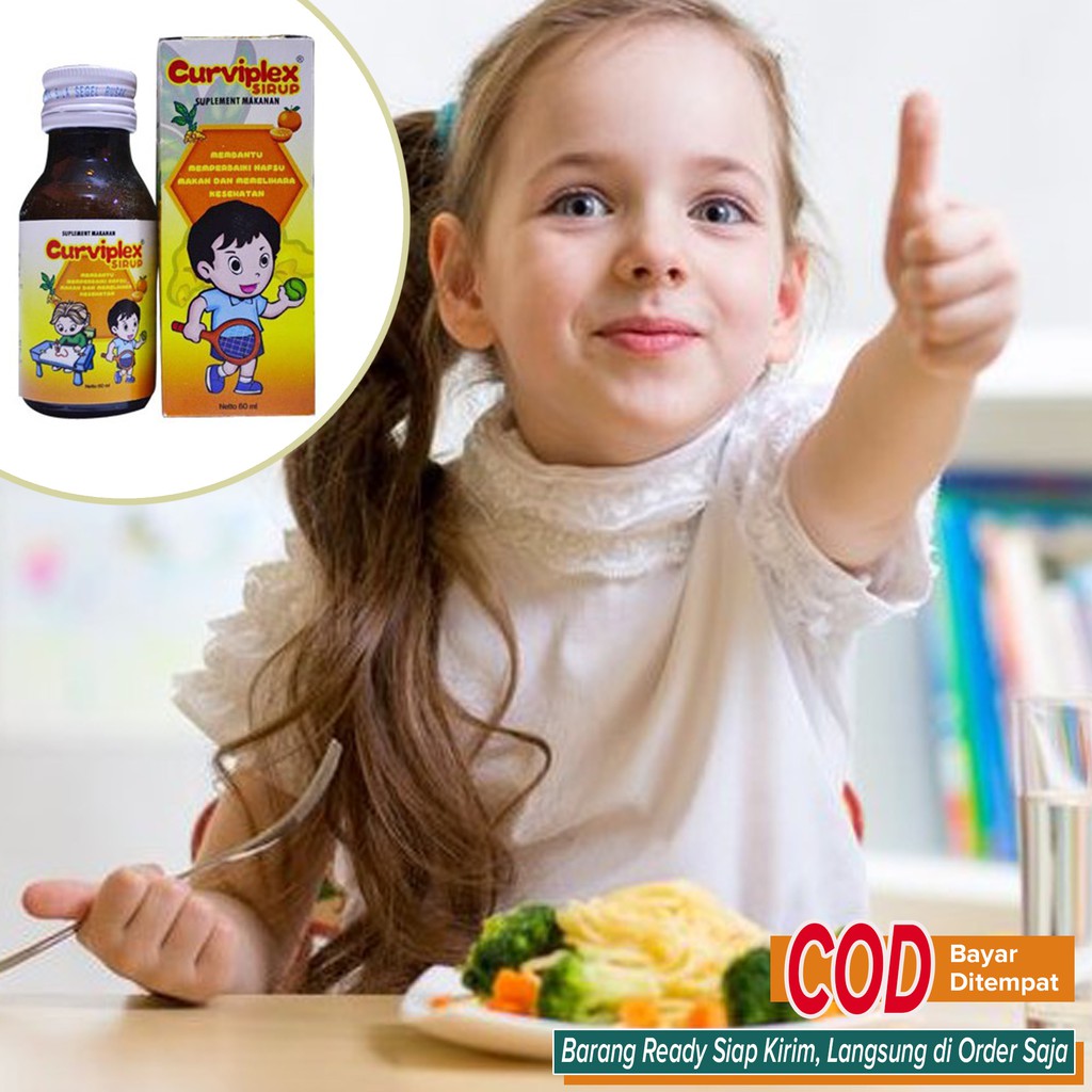 Vitamin Nafsu Makan Anak Perangsang Nafsu makan Gemuk badan Anak Pertumbuhan Peninggi Badan Kecerdas