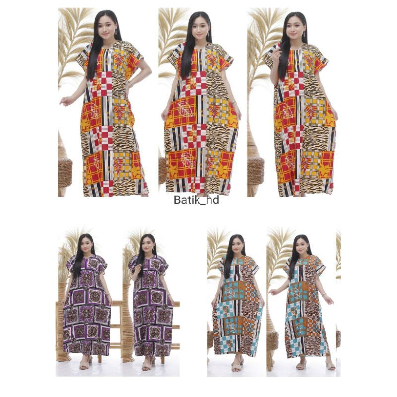 Daster Kencana Ungu Batik - DASTER LENGAN PENDEK MURAH PRODUSEN DASTER BATIK HD