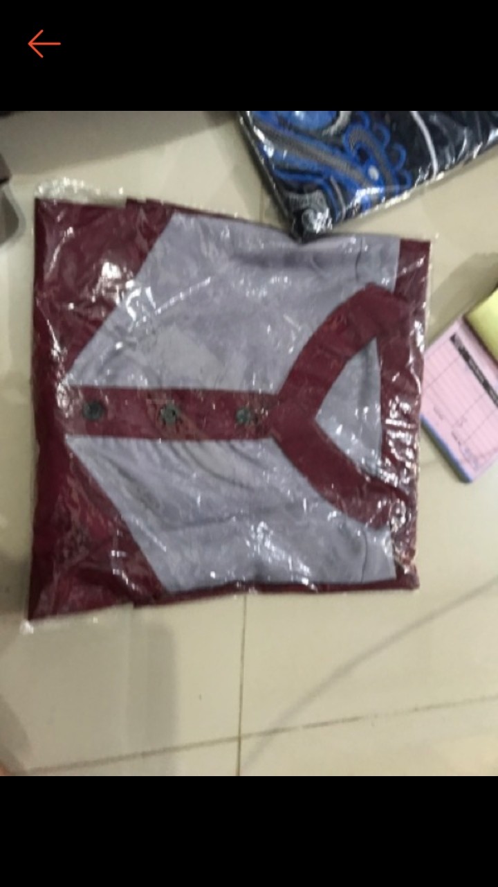 Kurta Muslim Koko Lebaran Batik Kampus