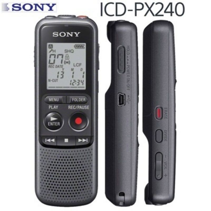 voice recorder Sony PX - 240 digital voice recorder with usb