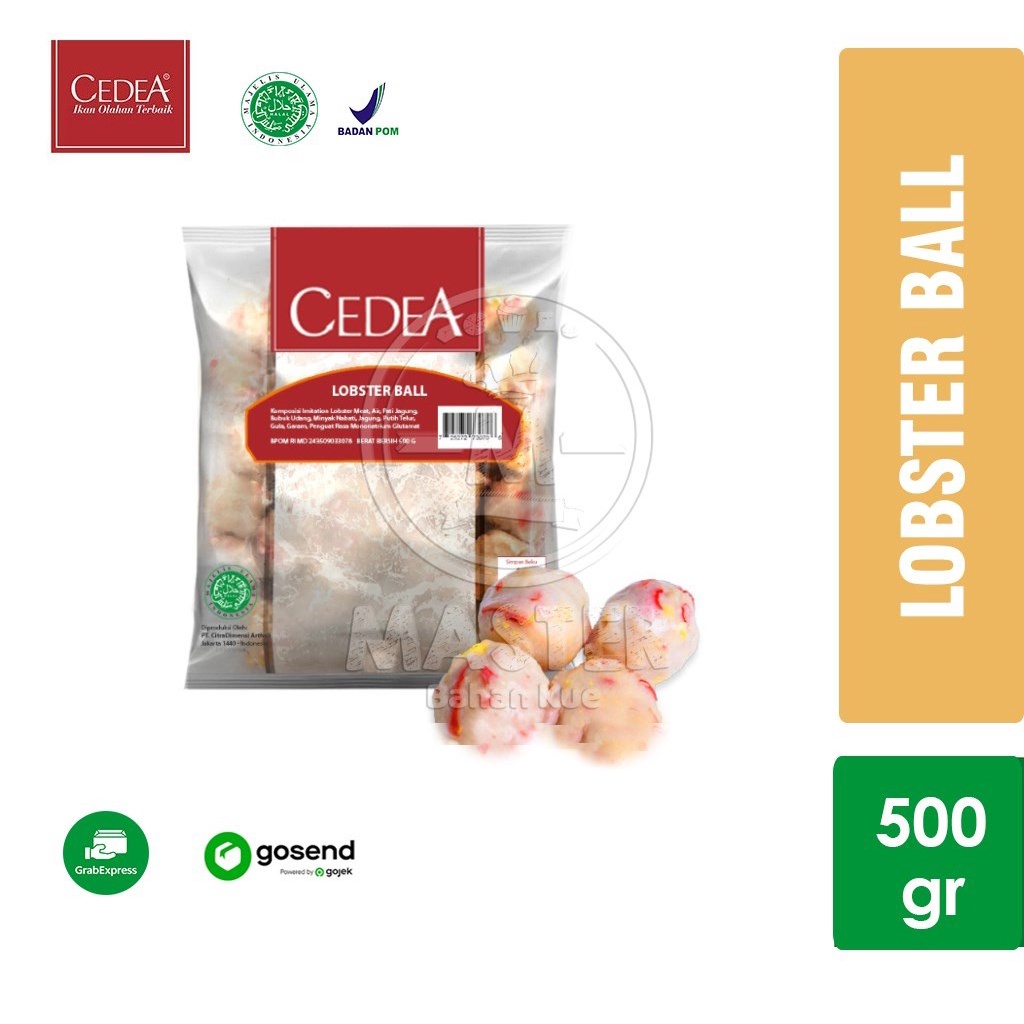 

Cedea Lobster Ball 500gr [KHUSUS INSTANT]