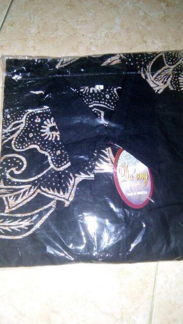 Bswart Batik Hrb026 Kenongo Hem Pendek Padi Pekalongan M L Xl Batik Pria Murah Modern Grosir