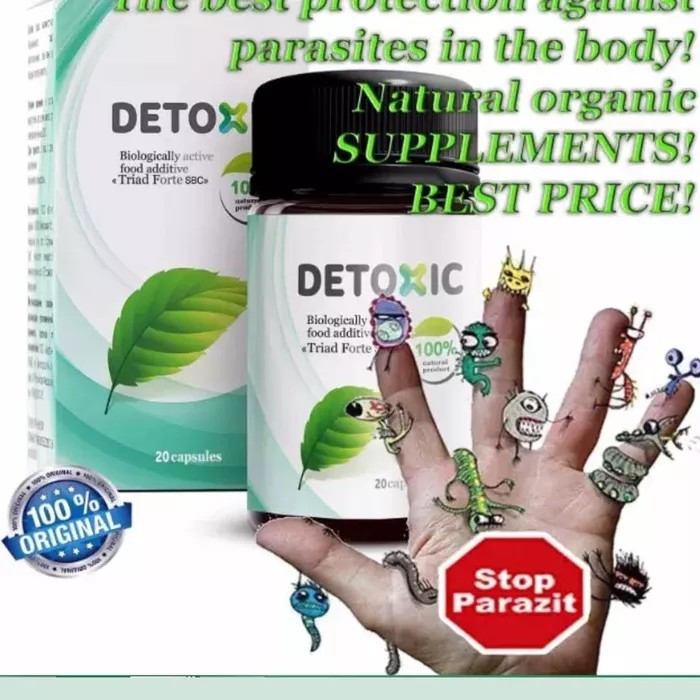 (Promo) Detoxic made in rusia original garansi
