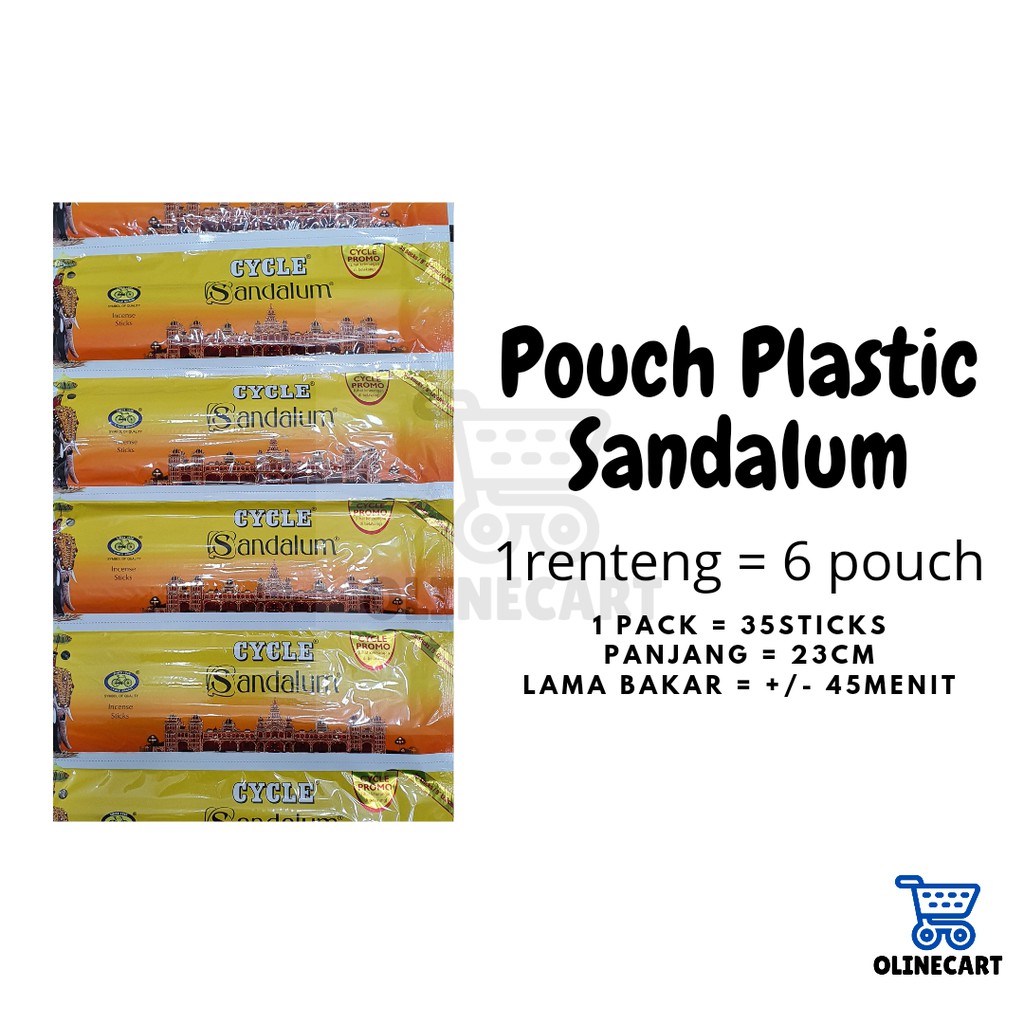 Hio Dupa Pouch Plastik Renteng Sandalum by Cycle