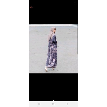 Preloved dress vanilla hijab