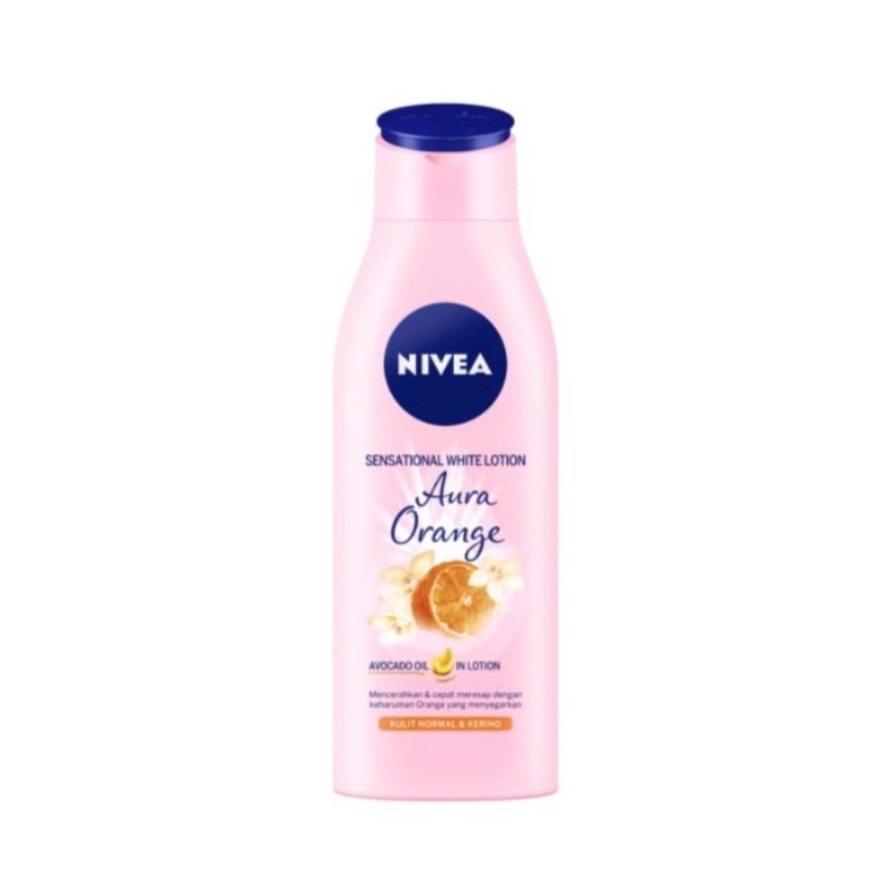 NIVEA  SENSATIONAL WHITE LOTION AURA ORANGE