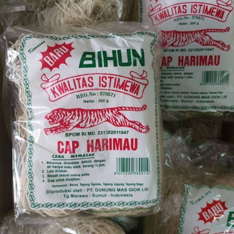 

Bihun cap harimau kualitas istimewa - mi instan