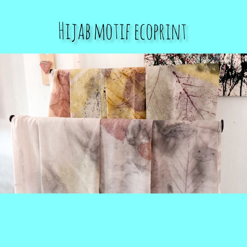 Hijab Ecoprint Voal