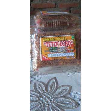

Sambel pecel asli(khas madiun) 125gram