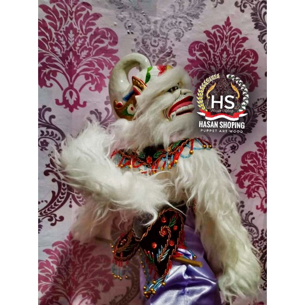 wayang golek hanoman putih