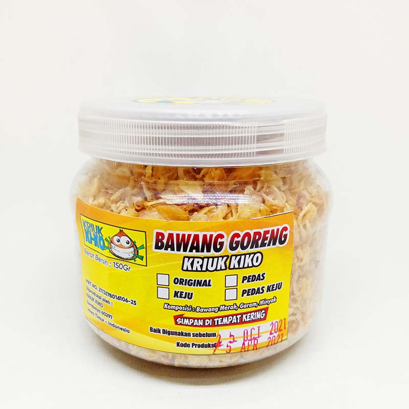 

KRIUK KI-KO BAWANG MERAH GORENG 150 G