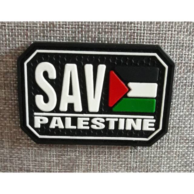 PATCH SAVE PALESTINE - PATCH RUBBER SAVE PALESTINE