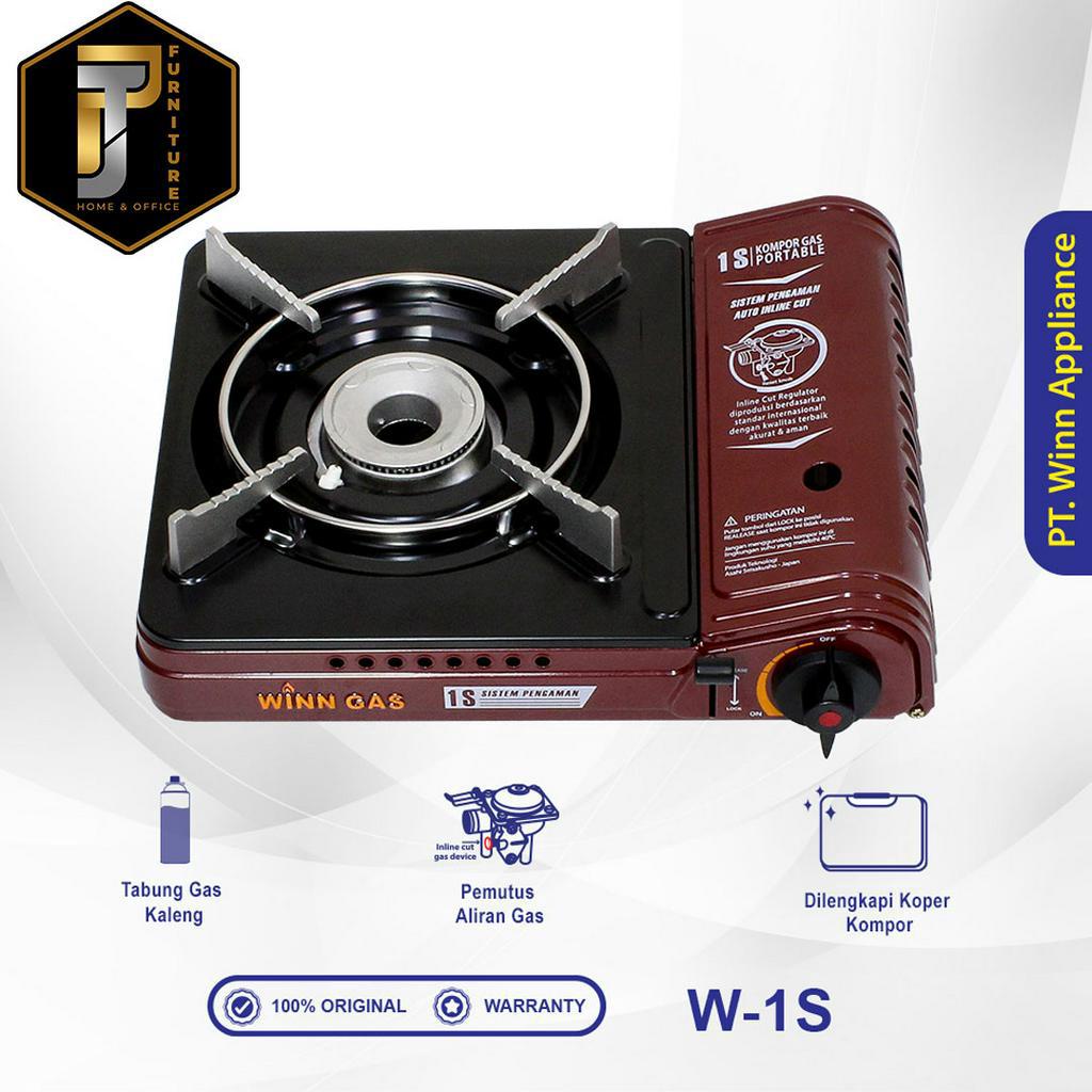 Kompor Gas Portable - WINN GAS PORTABLE STOVE W1S