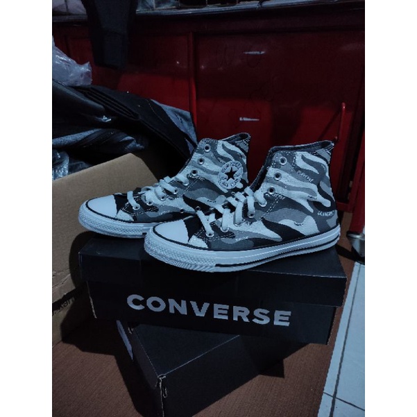 CONVERSE CTAS HI BLACK WHITE DOLPHIN