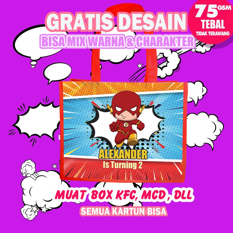 

Tas ulang tahun tas souvenir ultah goodiebag ulang tahun anak