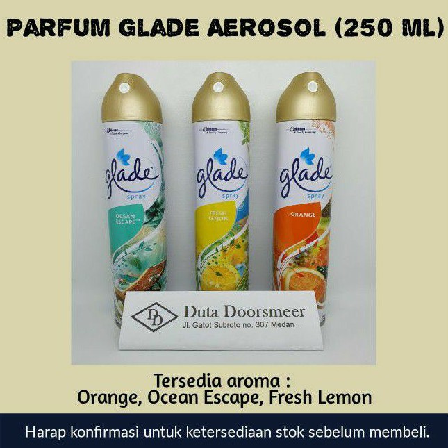 Jual Parfum Glade Aerosol Spray 250 ML | Shopee Indonesia