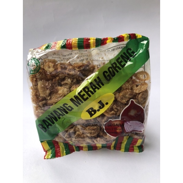 Bawang Merah Goreng BJ 50 gr