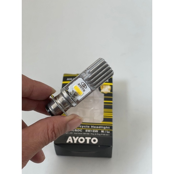 Lampu Depan Led Motor AYOTO M2A H6 AC/DC All Motor Matic / Bebek