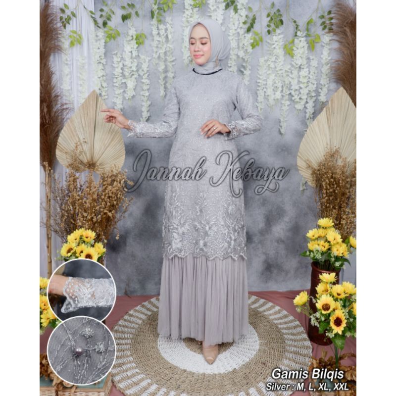 Gamis pesta/ Gamis premium tutu terbaru