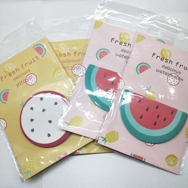 Jual HPSN06 Sticky notes fruit memo / sticky notes motif irisan