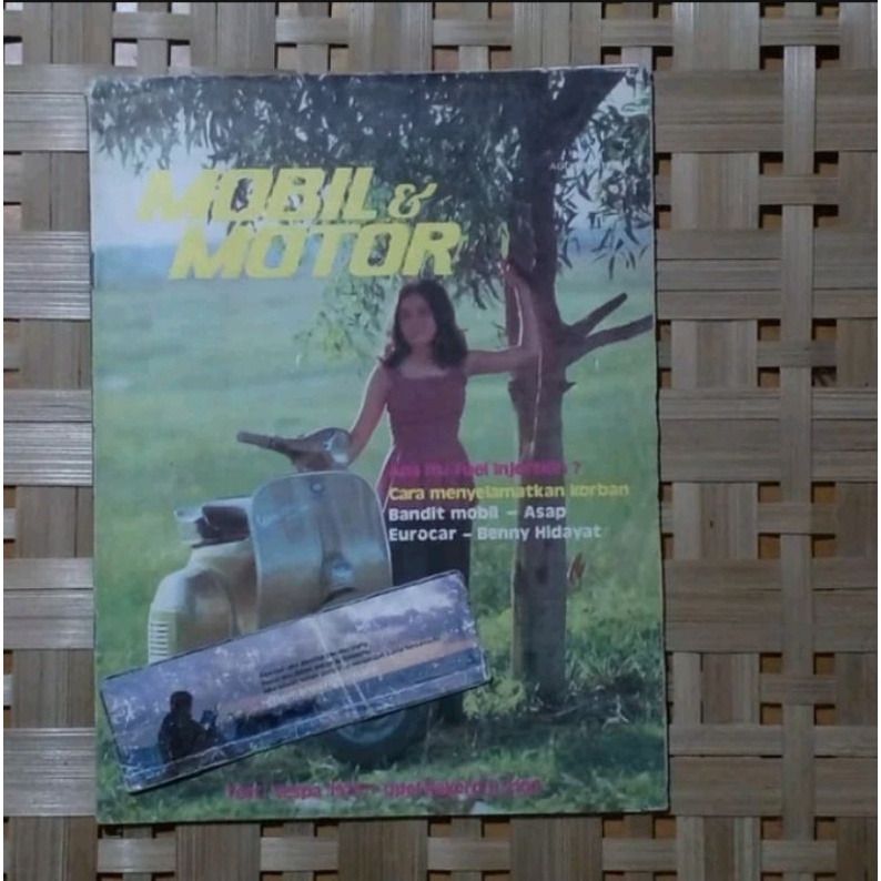 Majalah Vespa - Majalah Mobil & Motor Agustus 1973