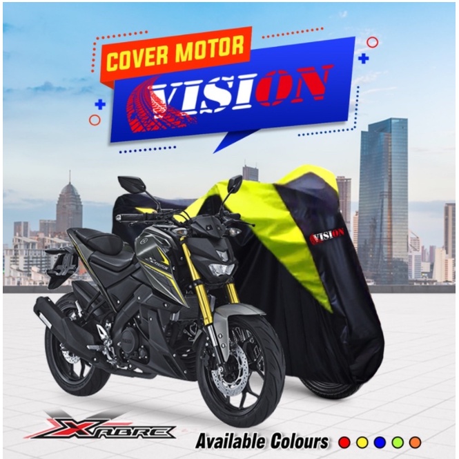 COVER SARUNG BODY MOTOR R15v3 CBR GSX150 NINJA250 VIXION MEGAPRO XABRE MMAX RXKING CB VESPA