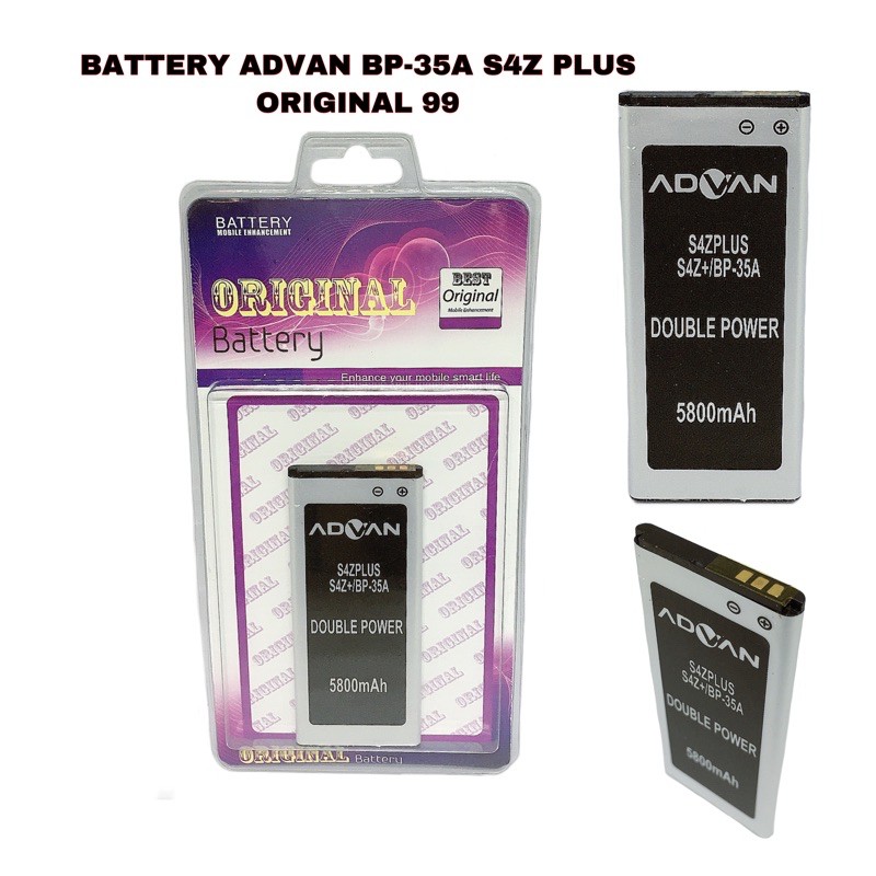 BATTERY BATERAI ADVAN BP-35A S4Z PLUS ORIGINAL 99