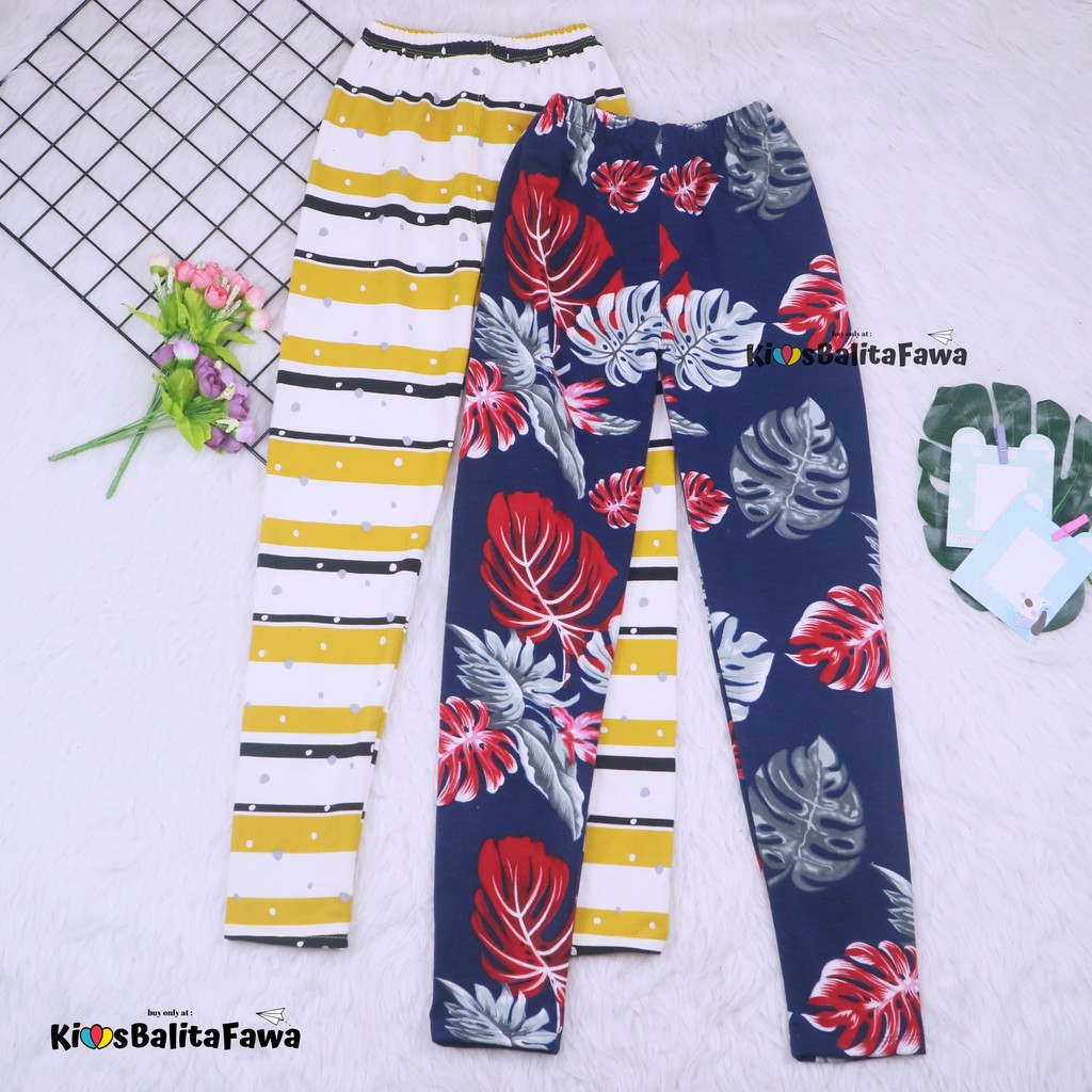 [IMPORT] Legging Nara uk Bayi - 15 Tahun / Daily Korea Anak Perempuan Leging Premium Tebal Celana Ketat Lejing Laging Panjang Branded Impor