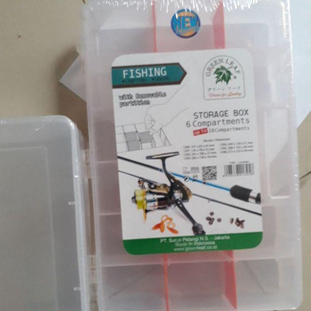 Kotak Perkakas 6 - 18 Sekat Semi Permanen (removable)