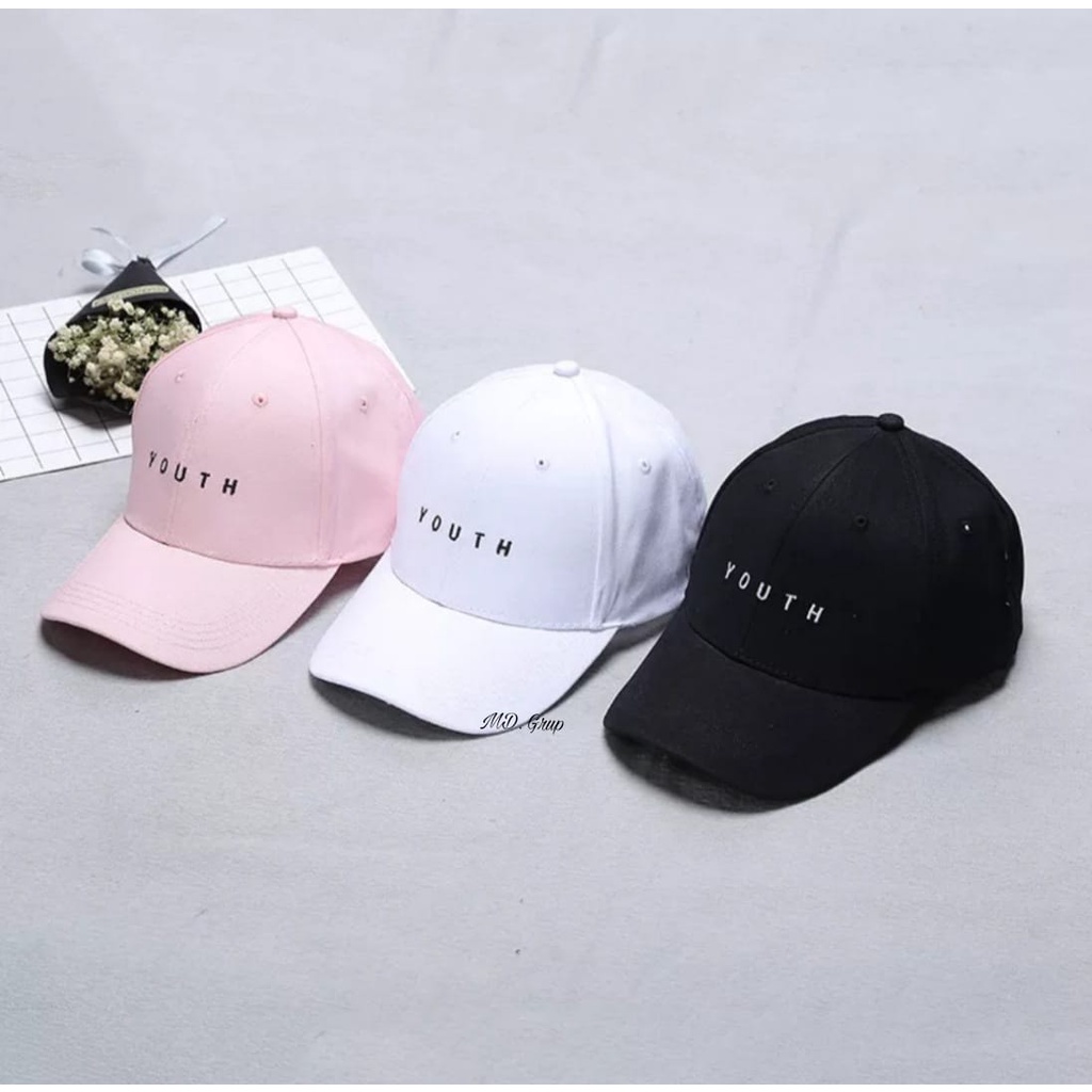 TOPI BASEBALL YOUTH TOPI KOREA GAUL FASHION KEKINIAN PRIA-WANITA UNISEX - Royal Premi