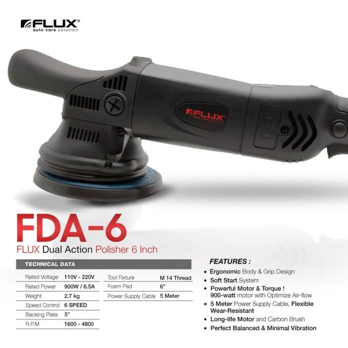 Mesin Poles Dual Action - Mesin Da Flux 6Inch Terbaik Di Kelasnya