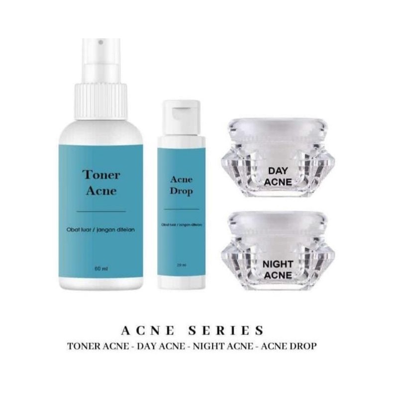 Paket acne remove Louvrea skincare HILANGKAN BRUNTUSAN, JERAWAT BATU, mencerahkan wajah bekas jerawa