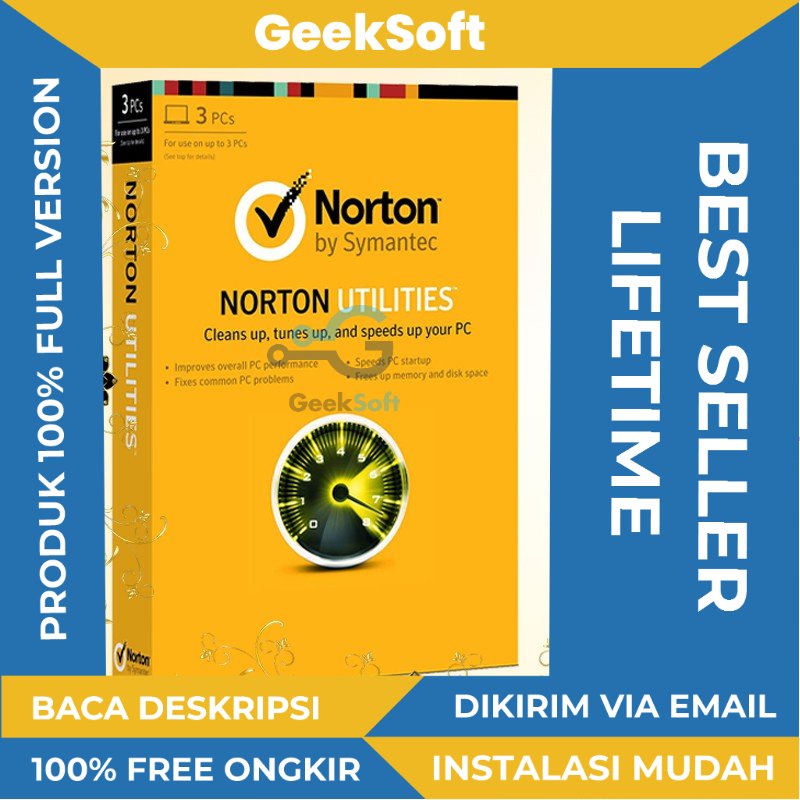 [FULL VERSION] Norton Utilities Premium 17 Pro - GARANSI AKTIVASI