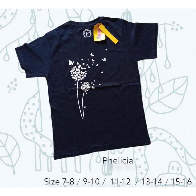 kaos nevada junior / kaos phelicia / kaos anak cewek