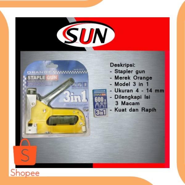

Promo Tembakan Stapler staples adjustable 4 - 14 mm jok motor Kayu sofa 18t Limited