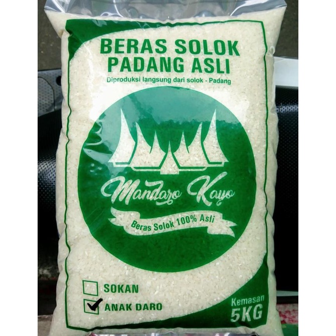 

Beras Solok Bareh Solok Padang - Anak Daro 5Kg Terpercaya