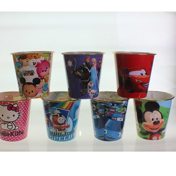 ✈ 2PCS TONG SAMPAH BULAT KARAKTER GOODIEBAG SOUVENIR ULANG TAHUN A001 ❇