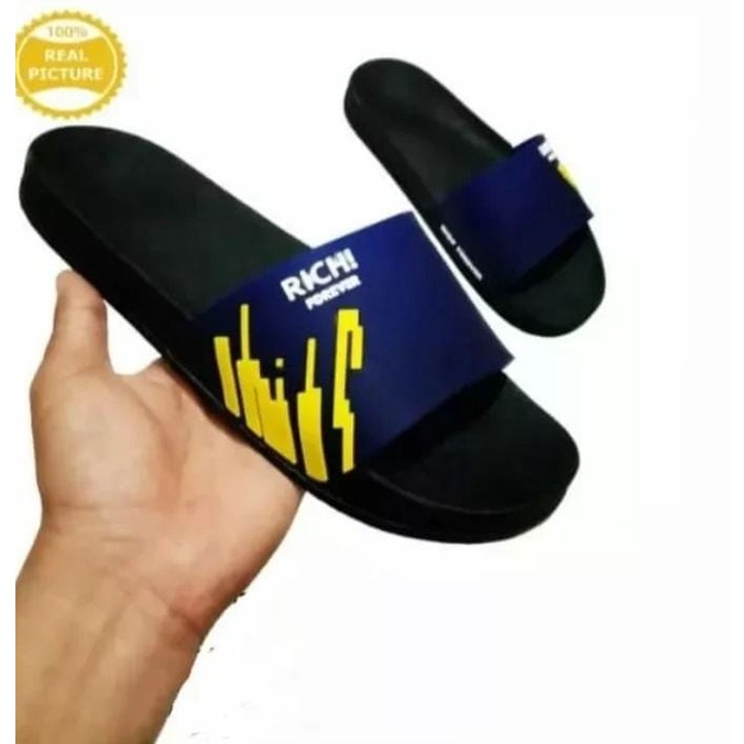 SANDAL SLIDE PRIA WANITA TERBARU RICHI FOREVER